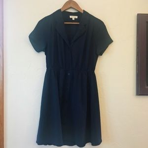 || LIKE NEW || Navy blue collard shirt